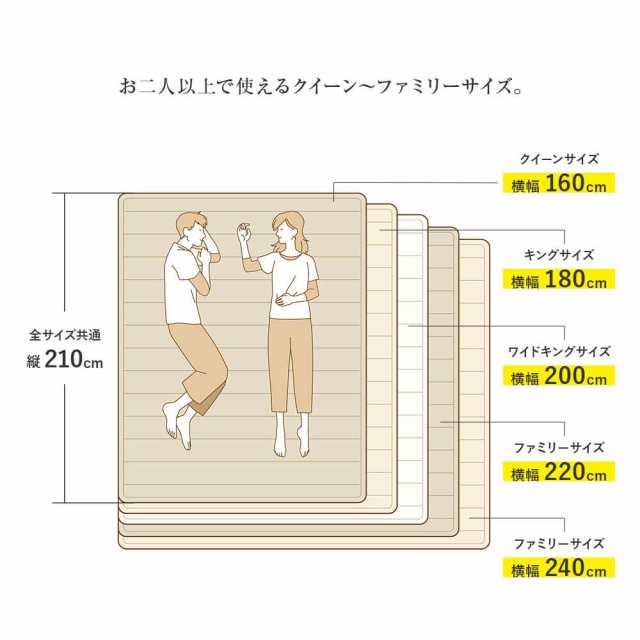 敷きパッド ワイドダブルロング 抗菌 防臭 ウォッシャブル ベッド ...