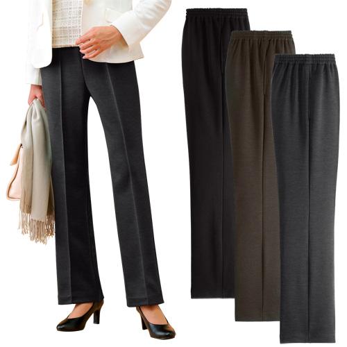 あったかパンツ きれいめ レディース シニア 秋冬 日本製 タクティウォームあったか美脚パンツ（3色組） 選べる股下丈 ズボン 婦人服 ミセス ボトムス 発熱保温素材 裏起毛パンツ ストレッチ 3L 4L ブラック モカ グレー 黒 防寒 暖かい 秋物 冬物 　fri　p17786　p23482の通販は