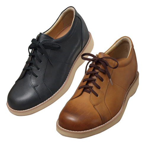 日本製 カジュアルアップシューズ（ヒモタイプ）（全2色） 靴 シューズ メンズ 紳士 シニア ワイズ 4E シークレットシューズ 黒 シニアファッション 50代 60代 70代 80代 父の日 お父さん　mk　p18900の通販は