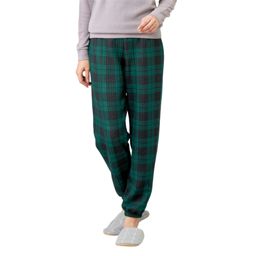 秋冬 おうちで活躍♪キルトパンツ（3色組） 中わたホームパンツ レディース 婦人服 ミセス シニア 女性 グレー ベージュ グリーン シニアファッション 50代 60代 70代 80代 母の日 お母さん　fri　p20273　p23478 5,489円