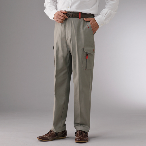 フランコ・コレツィオーニ 7ポケット デザインカーゴパンツ 2色組