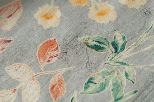 ベスト 春夏 日本製 麻綿プリントポケット付ベスト ベスト 前開き レディース 婦人服 ミセス シニア 女性 グレー 花柄 フレア 上品 丸首 ジレ チョッキ シニアファッション 40代 50代 60代 70代 80代 母の日 お母さん　nss　p24087 ベスト 春夏 日本製 麻綿プリントポケット付ベスト ベスト 前開き