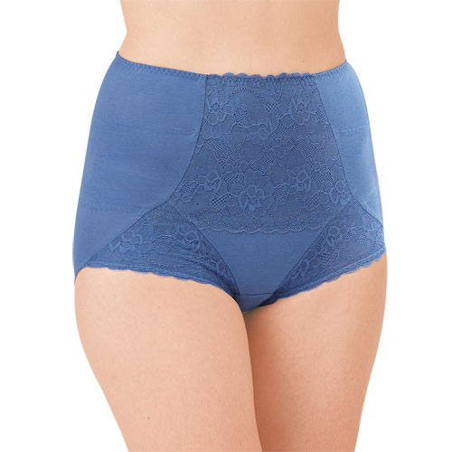 骨盤美人シェイプパンツ 5色組 3L 4L 5L ショーツ パンツ 綿混 骨盤