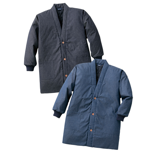 日本製 紳士 広島産 デニムホームジャケット 全2色 デニム 中綿 キルト