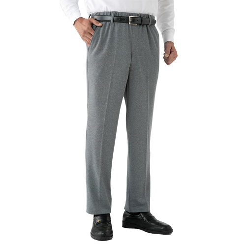 日本製 抗菌防臭加工パンツ 2色組 選べる股下丈 イージーパンツ スラックス ネイビー グレー メンズ 紳士服 シニア 男性 センタープレス 紺色 灰色 ウエストゴム 裾上げ済み シンプル 無地 ファッション 40代 50代 60代 70代 80代 90代 父の日 お父さん 春夏　natu　p27095