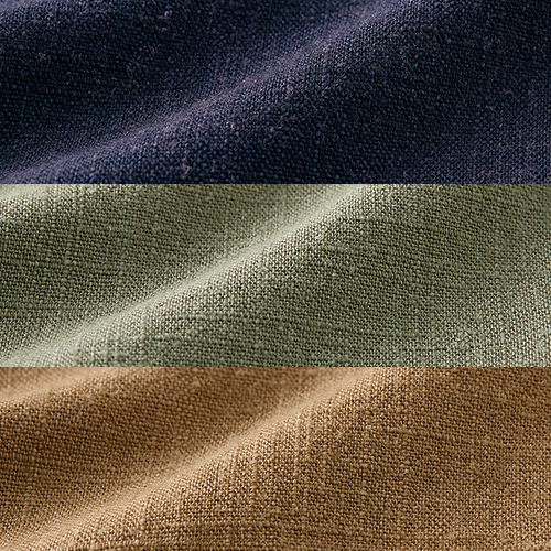 日本製 麻混リラックスワイドパンツ 3色組 クロップド丈 ワイドパンツ