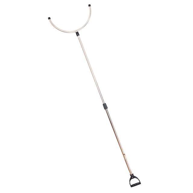 刺股ストレッチ S-370 さすまた サスマタ　最もポピュラーな普及タイプ　ハンドルタイプで握りやすい！ 各種施設・学校・病院・店舗の防犯 護身 不審者 侵入者 対策に！の通販は