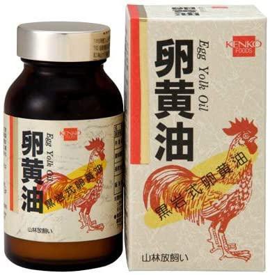 健康フーズ 卵黄油 (大) 250粒　3個セット