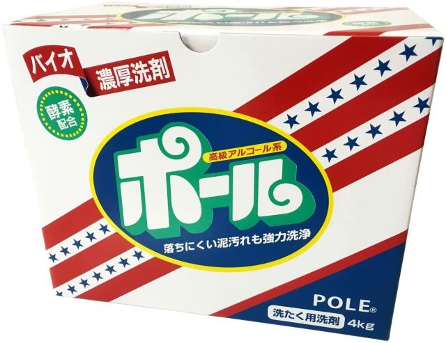 バイオ濃厚洗剤 ポール(酵素配合) 4kg×3箱セットの通販は
