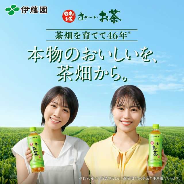 伊藤園 おーいお茶 緑茶 525ml×24本の通販はau PAY マーケット