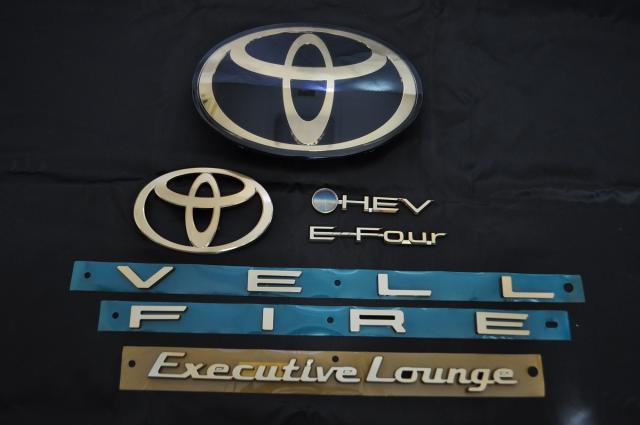 カラー　エンブレム　送料無料　４０/４５系　ヴェルファイア　エンブレム　６点　純正　メッキ