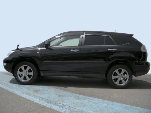 トヨタ　ステンレス　ピラー　送料無料　ＡＣＵ３０　ハリアー　８Ｐ　ヘアライン　ブラック　カーパーツ 14,553円