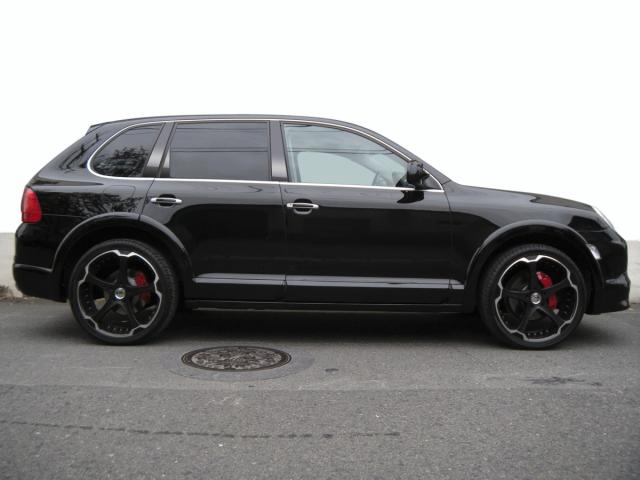 ステンレス　ピラー　送料無料　９ＰＡ〜　ポルシェ　カイエン　６Ｐ　鏡面HYPER　ブラック　カーパーツ