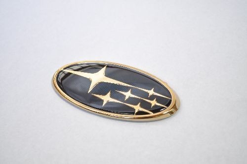 送料無料　ＢＲ９　レガシィツーリングワゴン　リアスバルマーク　ゴールド　カーパーツ　純正　メッキの通販は 8,470円