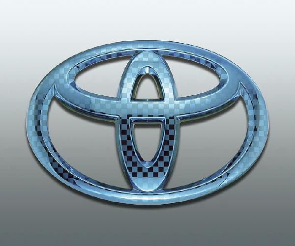 トヨタ　ファサネイトエンブレム　市松模様風　２００系　マジェスタ　セット　カラー付き　カーパーツ　純正　メッキの通販は