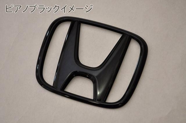 ホンダ　マットブラック/ピアノブラック　エンブレム　送料無料　ＧＰ５系　フィットハイブリッド　リア５点　カーパーツ　純正　メッキの通販は