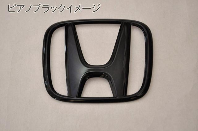 ホンダ　マットブラック/ピアノブラック　エンブレム　送料無料　ＧＰ５系　フィットハイブリッド　リア５点　カーパーツ　純正　メッキの通販は