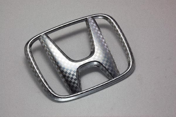 ホンダ　ファサネイトエンブレム　市松模様風　ＪＧ１系　Ｎ−ＯＮＥ　セット　クローム　カーパーツ　純正　メッキの通販は 11,880円