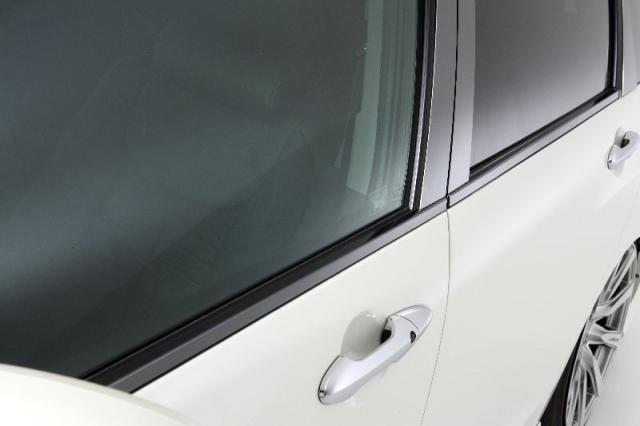 ＫＥＥＦＷ/ＫＥ２ＦＷ　ＣＸ−５　マツダ　ステンレス　ドアモール　送料無料　鏡面ＨＹＰＥＲ　ブラック　カーパーツの通販は