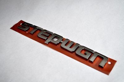 ホンダ　カラー　エンブレム　送料無料　ＲＫ１　ステップワゴン　ステップワゴンロゴ　ブラック　カーパーツ　純正　メッキの通販は 5,934円