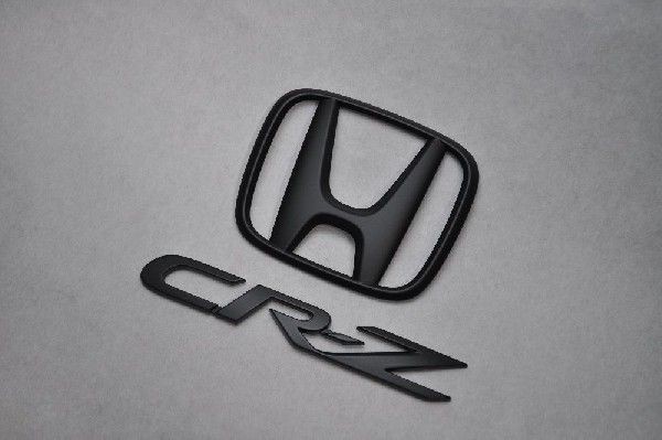 ホンダ　マットブラック/ピアノブラック　エンブレム　送料無料　ＺＦ１/２　ＣＲ−Ｚ　リア２点　カーパーツ　純正　メッキの通販は 7,848円