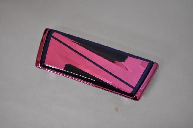 トヨタ　カラー　エンブレム　送料無料　ＺＷＲ８０系　ノア　ハイブリッド　フロントオーナメント　レッド　カーパーツ　純正　メッキの通販は