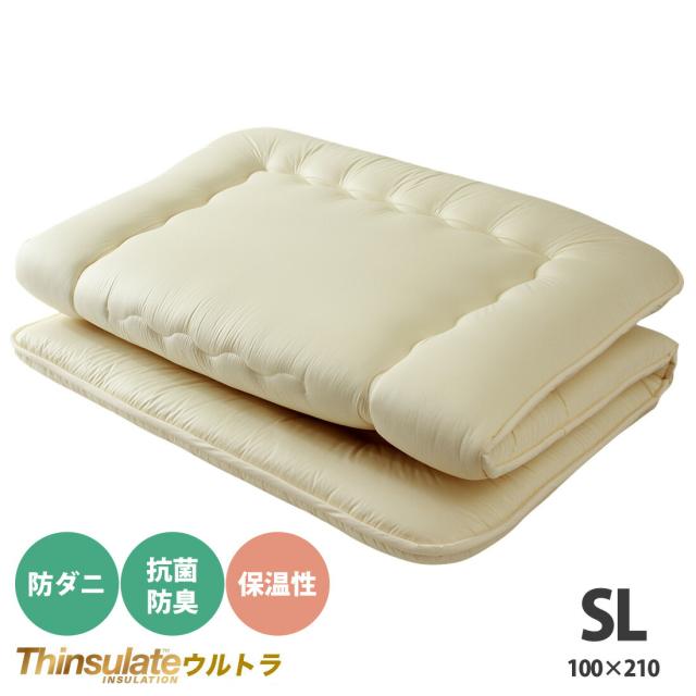 敷き布団 シングル あったか シンサレートウルトラ 防ダニ 日本製 アレルギー対策 抗菌 防臭わた使用の通販は 11,115円