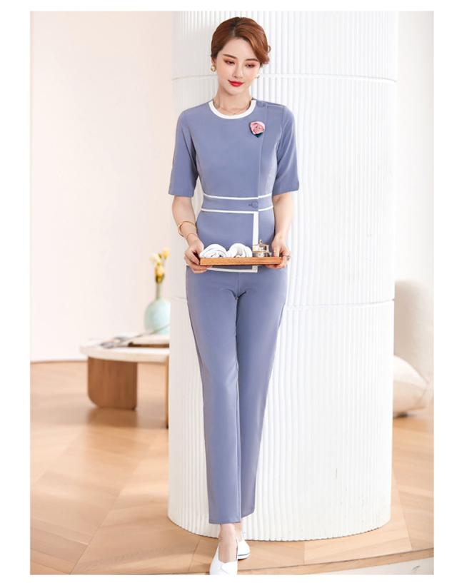エステ ユニフォーム レディース エステティック サロンウェア 半袖 ユニフォーム パンツ 上下セット 理容室 制服 美容室 ネイ エステ ユニフォーム レディース エステティック サロンウェア 半袖