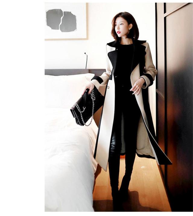 チェスターコート レディース 秋冬 厚手 ロングコート アウター 長袖