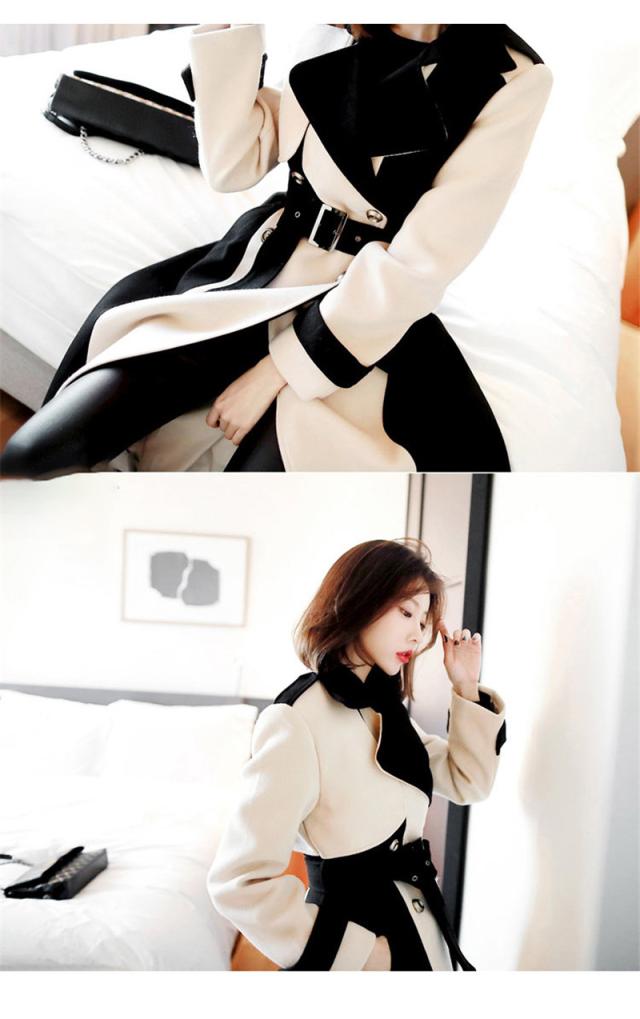 チェスターコート レディース 秋冬 厚手 ロングコート アウター 長袖