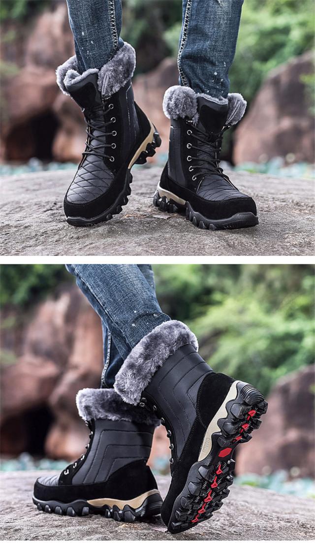 ミツウマ メンズ 52本鋼鉄製スパイク 長靴 1160NS 丈夫 軽量 防水 防滑