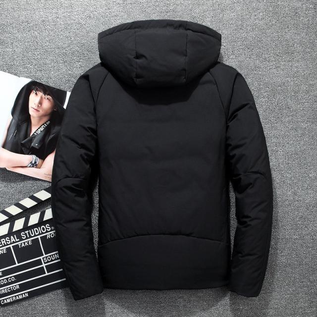 ダウンジャケット メンズ 中綿ジャケット 中綿コート フード付き 防風 防寒ジャケット ポケット付き 保温 秋冬 暖かい おしゃれ_4
