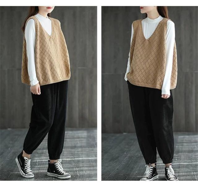 未使用　シクラス　ノースリーブ　ニット　セーター　カシミヤ　ベスト　ジレ 未使用 シクラス ノースリーブ ニット セーター カシミヤ ベスト