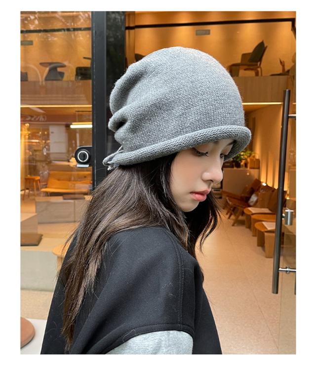 新品　auralee 耳当て付き メルトンキャップ　ニット キャップ ハット 新品 auralee 耳当て付き メルトンキャップ ニット キャップ