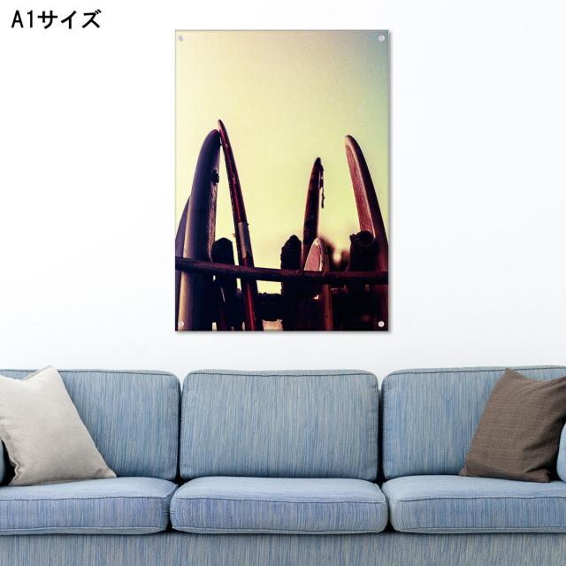 アートパネル おしゃれ 壁掛け サーフ サーフィン セピア モダン 海 風景 海中 サンセット アクリル 波 夕焼け ビーチ 海岸 ハワイ カンクン 美しい 綺麗 夕日 人気 ヤシ ボード アロハ 高級 オブジェ パネル アート 北欧の通販は
