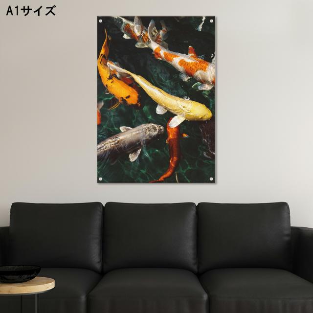 アートパネル おしゃれ 壁掛け モダン 和 鯉 錦鯉 水中 池 透明 アクリル 日本 Japan 風景 竹 和モダン 金魚 鮮やか 着物 京都 バンブー 竹林 日本 紫陽花 和傘 江戸 松 盆栽 オレンジ 人気高級 オブジェ パネル アート 北欧の通販は