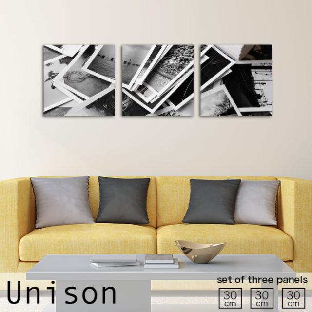 アートパネル 写真 モノクロ アルバム 風景 思い出 景色 かっこいい おしゃれ 壁掛け 絵 生地 モダン 3連  セット 作る インテリア 人気 ファブリックパネルの通販は