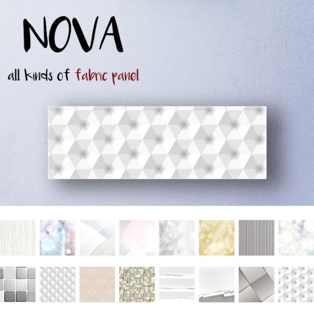 アートパネル おしゃれ 壁掛け 絵 シンプル アート ウニッコ柄 ピンク 薄ピンク 桃色 縦縞 チェーン 流行 デジタル パターン 総柄 イラスト ファブリックパネル NOVAの通販は