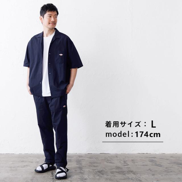 セットアップ メンズ 2点セット オープンカラー 半袖シャツ イージーパンツ 伸縮 吸汗速乾 上下セット 春 夏 BALL 54506 54505_11