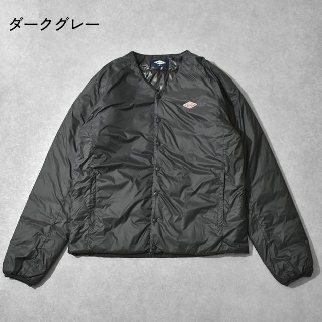 中綿ジャケット メンズ インナーダウン ナイロン ロゴ 薄手 軽い アウター 防寒 あたたかい 保温性 ダウン ジャケット 仕事着 春 秋 冬 カジュアル BALL 64528