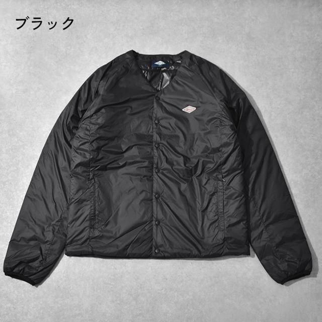 中綿ジャケット メンズ インナーダウン ナイロン ロゴ 薄手 軽い アウター 防寒 あたたかい 保温性 ダウン ジャケット 仕事着 春 秋 冬 カジュアル BALL 64528