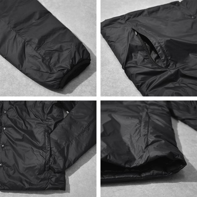 中綿ジャケット メンズ インナーダウン ナイロン ロゴ 薄手 軽い アウター 防寒 あたたかい 保温性 ダウン ジャケット 仕事着 春 秋 冬 カジュアル BALL 64528