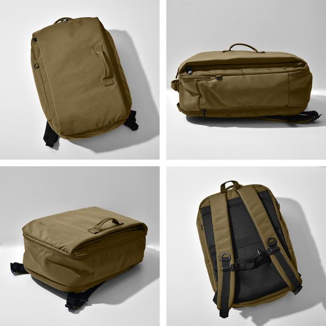 バックパック 無地 リュック 19L 撥水加工 fulcro フルクロ 出張 仕事