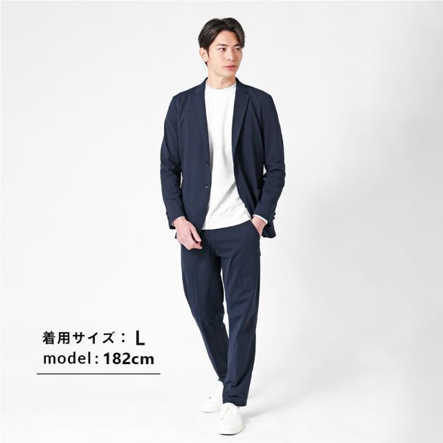 セットアップ メンズ 2点セット テーラードジャケット スラックス ストレッチ 吸汗速乾 接触冷感 ビジネス 通勤 上下セット 洗える 春 夏 秋 アーバンスクエア 34330 34331_9
