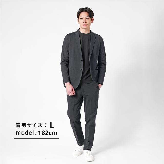 セットアップ メンズ 2点セット テーラードジャケット スラックス ストレッチ 吸汗速乾 接触冷感 ビジネス 通勤 上下セット 洗える 春 夏 秋 アーバンスクエア 34330 34331_10