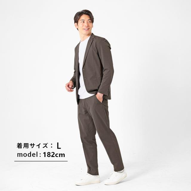 セットアップ メンズ 2点セット テーラードジャケット スラックス ストレッチ 吸汗速乾 接触冷感 ビジネス 通勤 上下セット 洗える 春 夏 秋 アーバンスクエア 34330 34331_12