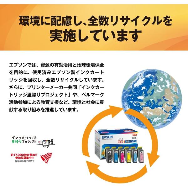 IB10CL4A エプソン 純正インクカートリッジ 4本組 プリンターインク IB10 EPSON EW-M530F カードケース 箱なし