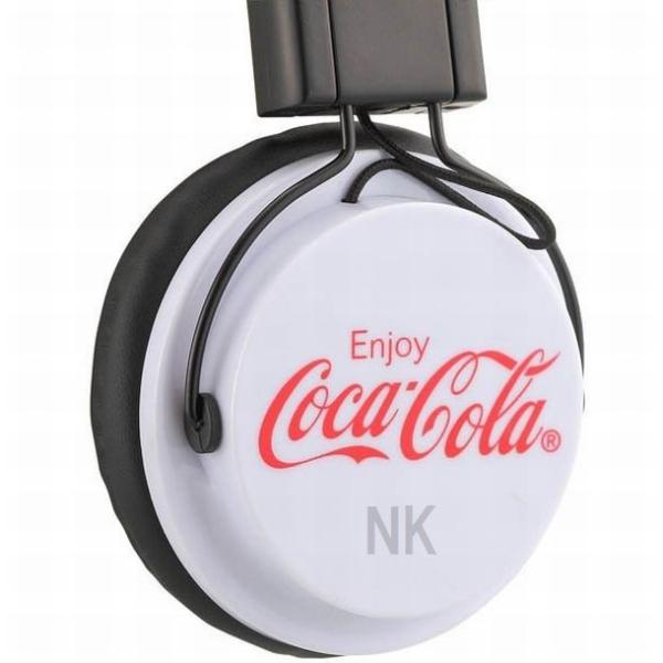 Coca-Cola（コカ・コーラ） ヘッドフォン White (白/ホワイト