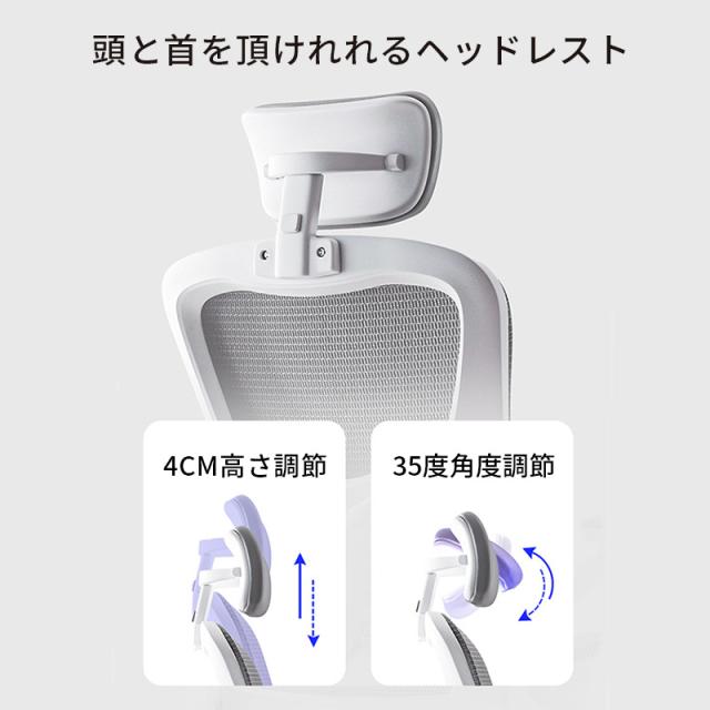 デスクチェア ゲーミングチェア オットマン 疲れにくい 腰痛 楽 リクライニング ゆったり オフィスチェア ゲーミング 肘付き 回転_6