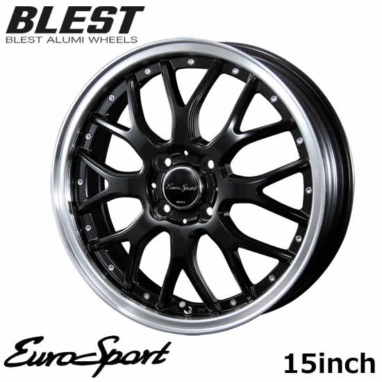 アルミホイール ホイールのみ4本セット ブレスト BLEST ユーロスポーツ